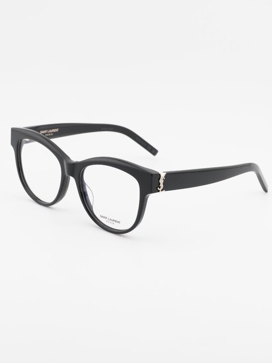 Saint Laurent SLM108 002 Eyeglasses Black 51mm Cat Eye Frame